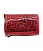 LOEWEロエベ）の古着「ヴィンテージショルダーバッグ」｜レッド