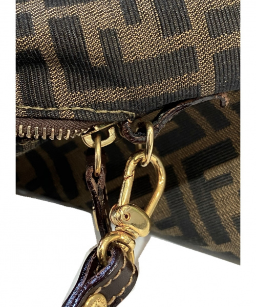FENDI（フェンディ）FENDI (フェンディ) 2WAYボストンバッグ ブラウン サイズ:- ズッカの古着・服飾アイテム