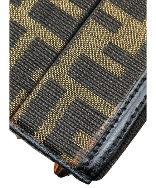 FENDI（フェンディ）FENDI (フェンディ) ズッカ柄ミニハンドバッグ ブラック サイズ:- ズッカの古着・服飾アイテム