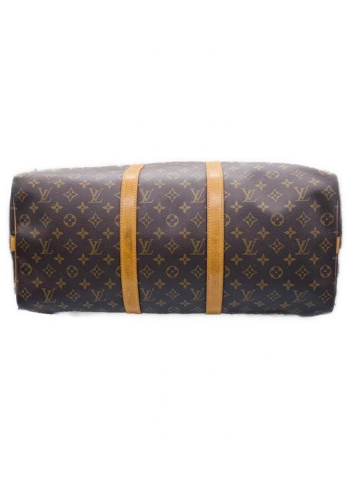 LOUIS VUITTON（ルイ ヴィトン）LOUIS VUITTON (ルイ ヴィトン) キーポル・バンドリエール50 ブラウン サイズ:50の古着・服飾アイテム