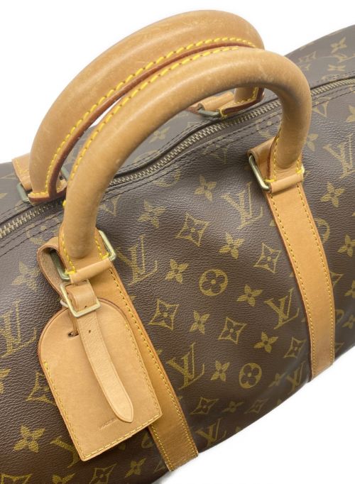 LOUIS VUITTON（ルイ ヴィトン）LOUIS VUITTON (ルイ ヴィトン) キーポル・バンドリエール50 ブラウン サイズ:50の古着・服飾アイテム