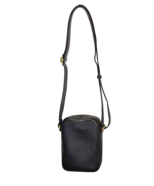 GUCCI（グッチ）GUCCI (グッチ) グッチプリント ロゴ ショルダーバッグ ブラック サイズ:-の古着・服飾アイテム