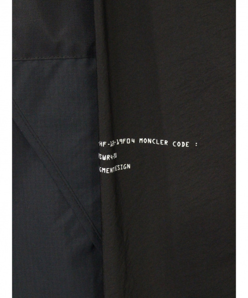 MONCLER（モンクレール）MONCLER×Flgment (モンクレール × フラグメント) WARREN GIUBBOTTO ブラック サイズ:2の古着・服飾アイテム