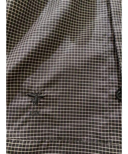 Christian Dior（クリスチャン ディオール）Christian Dior (クリスチャン ディオール) リボンブラウス ブラック サイズ:Ｆ34 チェック柄の古着・服飾アイテム