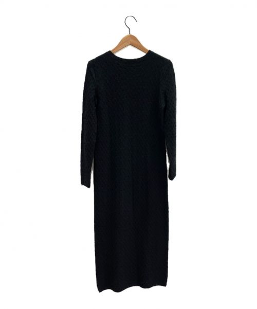 CHANEL（シャネル）CHANEL (シャネル) ニットワンピース ブラック サイズ:34の古着・服飾アイテム