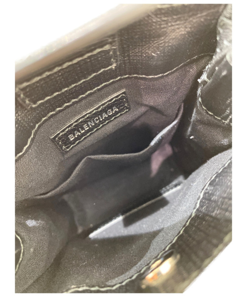 BALENCIAGA（バレンシアガ）BALENCIAGA (バレンシアガ) ショッピングフォンフォルダー ブラック サイズ:-の古着・服飾アイテム