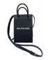 BALENCIAGA（バレンシアガ）の古着「ショッピングフォンフォルダー」｜ブラック