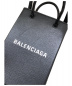 中古・古着 BALENCIAGA (バレンシアガ) ショッピングフォンフォルダー ブラック サイズ:-：67800円