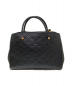 LOUIS VUITTON (ルイ ヴィトン) モンテーニュMM ブラック サイズ:MM アンプラント M41048：228000円