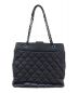 CHANEL (シャネル) マトラッセチェーントートバッグ ブラック サイズ:-：218000円