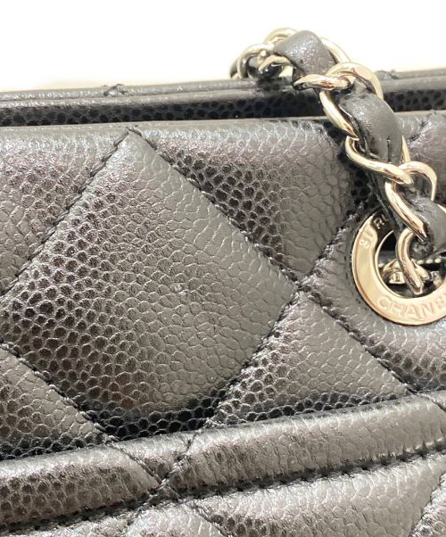 CHANEL（シャネル）CHANEL (シャネル) デカココチェーントートバッグ ブラック サイズ:-の古着・服飾アイテム