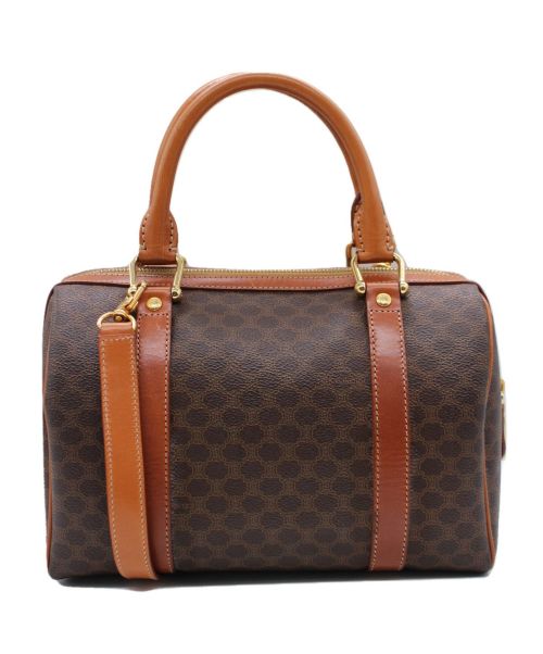 CELINE（セリーヌ）CELINE (セリーヌ) マカダム 2WAYボストンバッグ ブラウン サイズ:-の古着・服飾アイテム