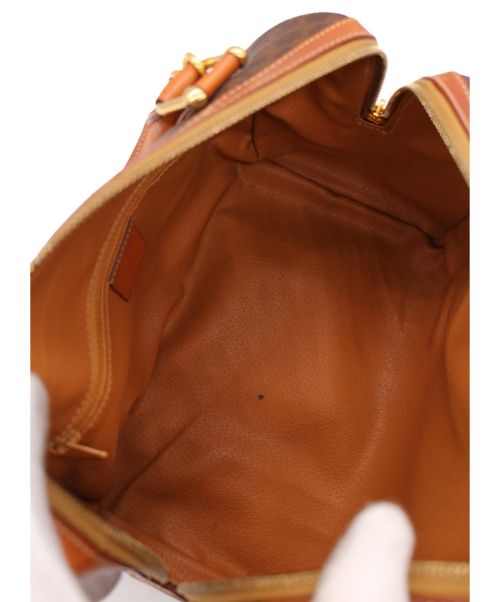 CELINE（セリーヌ）CELINE (セリーヌ) マカダム 2WAYボストンバッグ ブラウン サイズ:-の古着・服飾アイテム