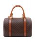 CELINE (セリーヌ) マカダム 2WAYボストンバッグ ブラウン サイズ:-：54800円