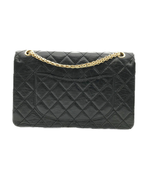 CHANEL（シャネル）CHANEL (シャネル) チェーンショルダーバッグ ブラック ラムスキンの古着・服飾アイテム