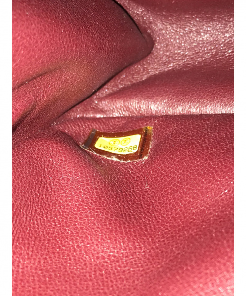 CHANEL（シャネル）CHANEL (シャネル) チェーンショルダーバッグ ブラック ラムスキンの古着・服飾アイテム