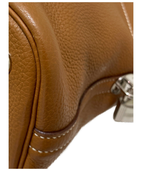HERMES（エルメス）HERMES (エルメス) ボリード31 ゴールド（ブラウン） サイズ:31 ボリード31 □K刻印の古着・服飾アイテム