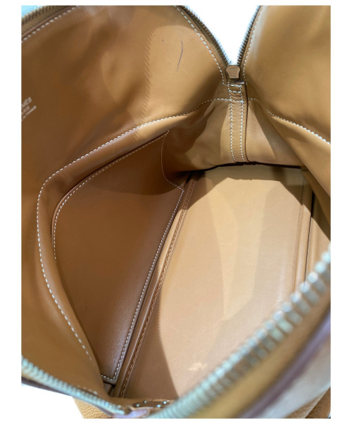 HERMES（エルメス）HERMES (エルメス) ボリード31 ゴールド（ブラウン） サイズ:31 ボリード31 □K刻印の古着・服飾アイテム
