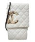CHANEL（シャネル）の古着「カンボンラインショルダーバッグ」｜ホワイト