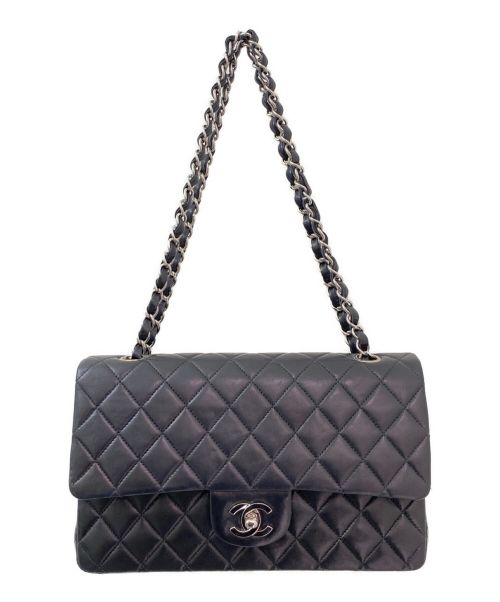 CHANEL（シャネル）CHANEL (シャネル) ダブルフラップマトラッセ ブラック サイズ:25の古着・服飾アイテム