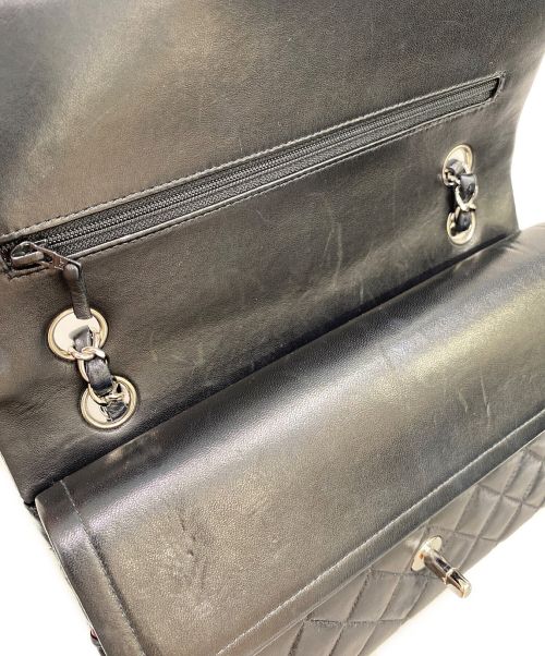 CHANEL（シャネル）CHANEL (シャネル) ダブルフラップマトラッセ ブラック サイズ:25の古着・服飾アイテム