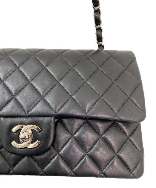 CHANEL（シャネル）CHANEL (シャネル) ダブルフラップマトラッセ ブラック サイズ:25の古着・服飾アイテム