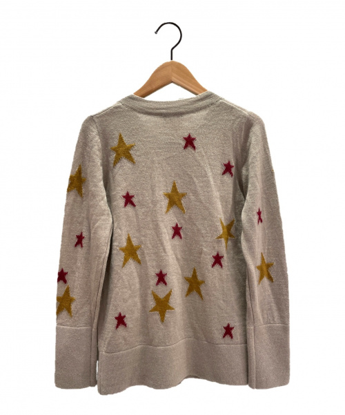 CHANEL（シャネル）CHANEL (シャネル) カシミヤ混スターカーディガン ベージュ サイズ:36 パリダラスコレクションの古着・服飾アイテム