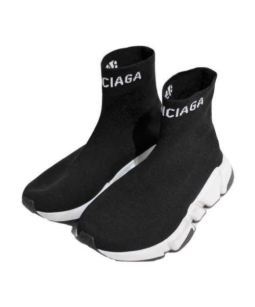 BALENCIAGA（バレンシアガ）BALENCIAGA (バレンシアガ) SPEED TRAINER ブラック サイズ:24の古着・服飾アイテム