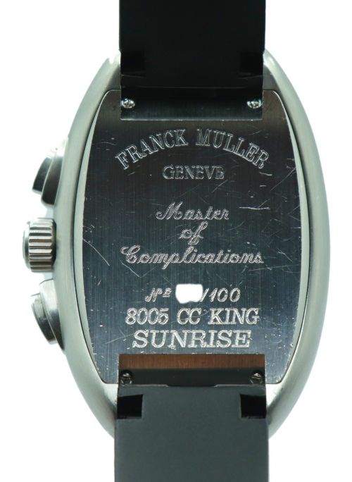 FRANCK MULLER（フランクミュラー）FRANCK MULLER (フランクミューラー) コンキスタドール　クロノグラフ　キングサンライズ サイズ:-の古着・服飾アイテム