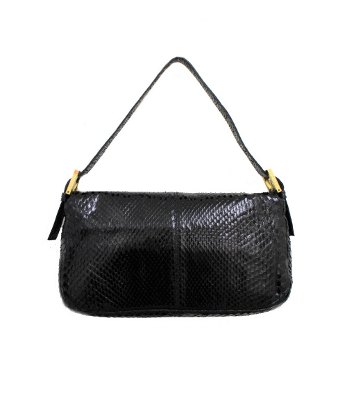 FENDI（フェンディ）FENDI (フェンディ) マンマバケット ブラック サイズ:- マンマバケット パイソンの古着・服飾アイテム