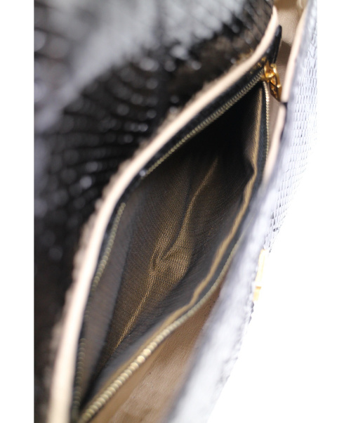 FENDI（フェンディ）FENDI (フェンディ) マンマバケット ブラック サイズ:- マンマバケット パイソンの古着・服飾アイテム