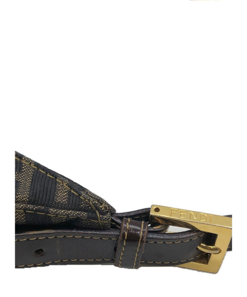 FENDI（フェンディ）FENDI (フェンディ) ズッカ柄ミニバッグ ブラウン サイズ:- ズッカの古着・服飾アイテム