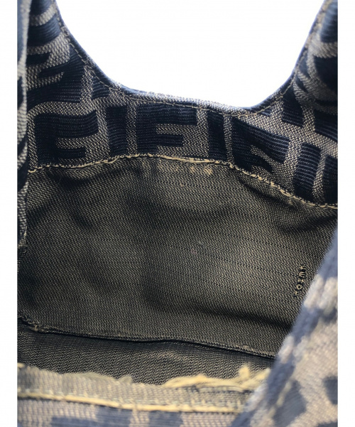 FENDI（フェンディ）FENDI (フェンディ) ズッカ柄ミニバッグ ブラウン サイズ:- ズッカの古着・服飾アイテム
