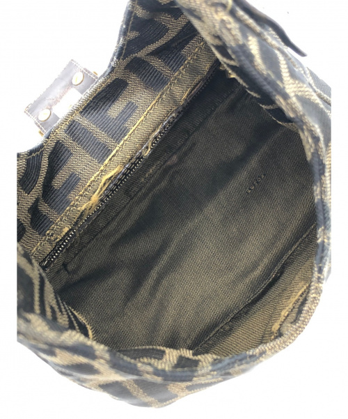FENDI（フェンディ）FENDI (フェンディ) ズッカ柄ミニバッグ ブラウン サイズ:- ズッカの古着・服飾アイテム