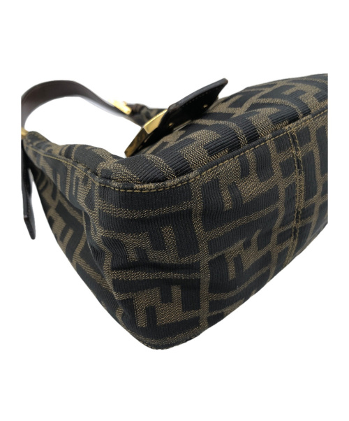 FENDI（フェンディ）FENDI (フェンディ) ズッカ柄ミニバッグ ブラウン サイズ:- ズッカの古着・服飾アイテム