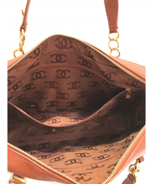 CHANEL（シャネル）CHANEL (シャネル) チェーンショルダーバッグ ブラウン サイズ:-の古着・服飾アイテム