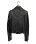 CHROME HEARTS (クロムハーツ) JJ DEANライダースジャケット ブラック サイズ:L レザー：798000円