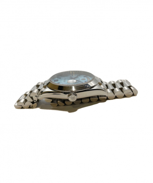 ROLEX（ロレックス）ROLEX (ロレックス) デイデイト アイスブルー サイズ:40mm 自動巻き プラチナ ランダム品番の古着・服飾アイテム