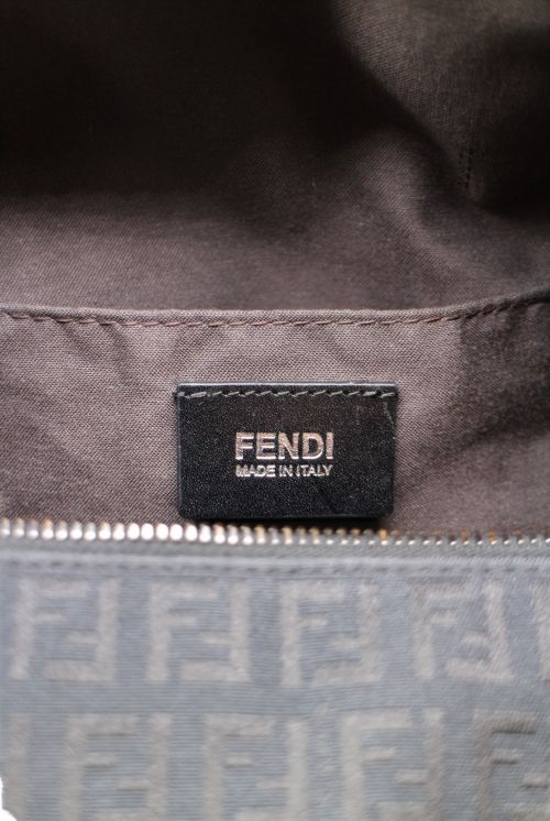 FENDI（フェンディ）FENDI (フェンディ) ズッキーノ ミニボストンバッグ ブラック サイズ:-の古着・服飾アイテム