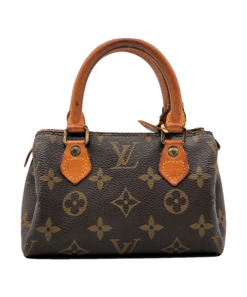 LOUIS VUITTON（ルイ ヴィトン）LOUIS VUITTON (ルイ ヴィトン) ミニスピーディ ブラウン サイズ:- モノグラム M41534 ■の古着・服飾アイテム
