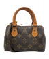 LOUIS VUITTON（ルイ ヴィトン）の古着「ミニスピーディ」｜ブラウン