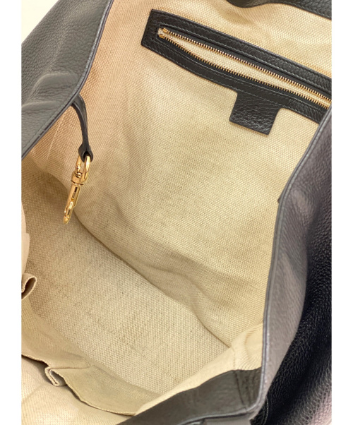 GUCCI（グッチ）GUCCI (グッチ) ソーホー セラリウスレザーショルダーバッグ ブラック サイズ:-の古着・服飾アイテム