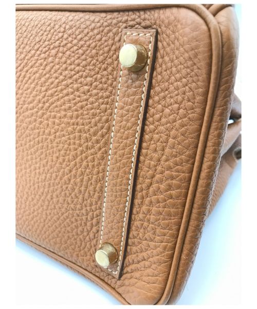 HERMES（エルメス）HERMES (エルメス) バーキン　30　トゴ（□H） ゴールドの古着・服飾アイテム