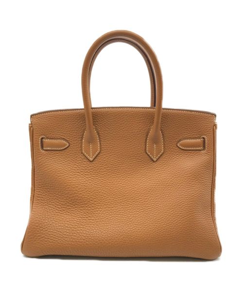 HERMES（エルメス）HERMES (エルメス) バーキン　30　トゴ（□H） ゴールドの古着・服飾アイテム