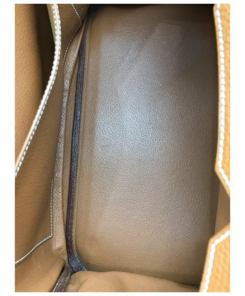 HERMES（エルメス）HERMES (エルメス) バーキン　30　トゴ（□H） ゴールドの古着・服飾アイテム