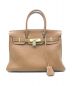 HERMES（エルメス）の古着「バーキン　30　トゴ（□H）」｜ゴールド