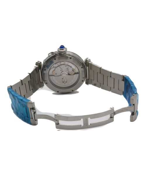 Cartier（カルティエ）Cartier (カルティエ) パシャGMTパワーリザーブ サイズ:38mmの古着・服飾アイテム