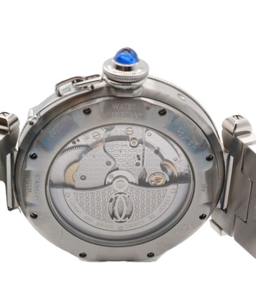 Cartier（カルティエ）Cartier (カルティエ) パシャGMTパワーリザーブ サイズ:38mmの古着・服飾アイテム
