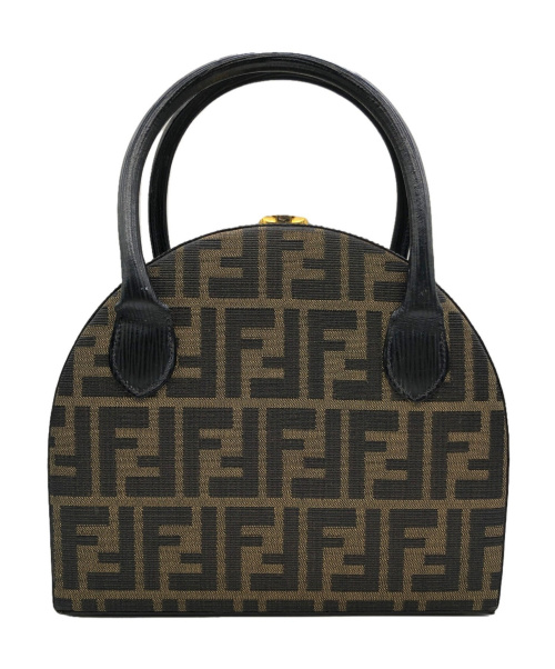 FENDI（フェンディ）FENDI (フェンディ) ズッカ柄ハンドバッグ ブラウン サイズ:- ズッカの古着・服飾アイテム