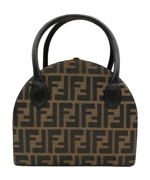 FENDI（フェンディ）FENDI (フェンディ) ズッカ柄ハンドバッグ ブラウン サイズ:- ズッカの古着・服飾アイテム